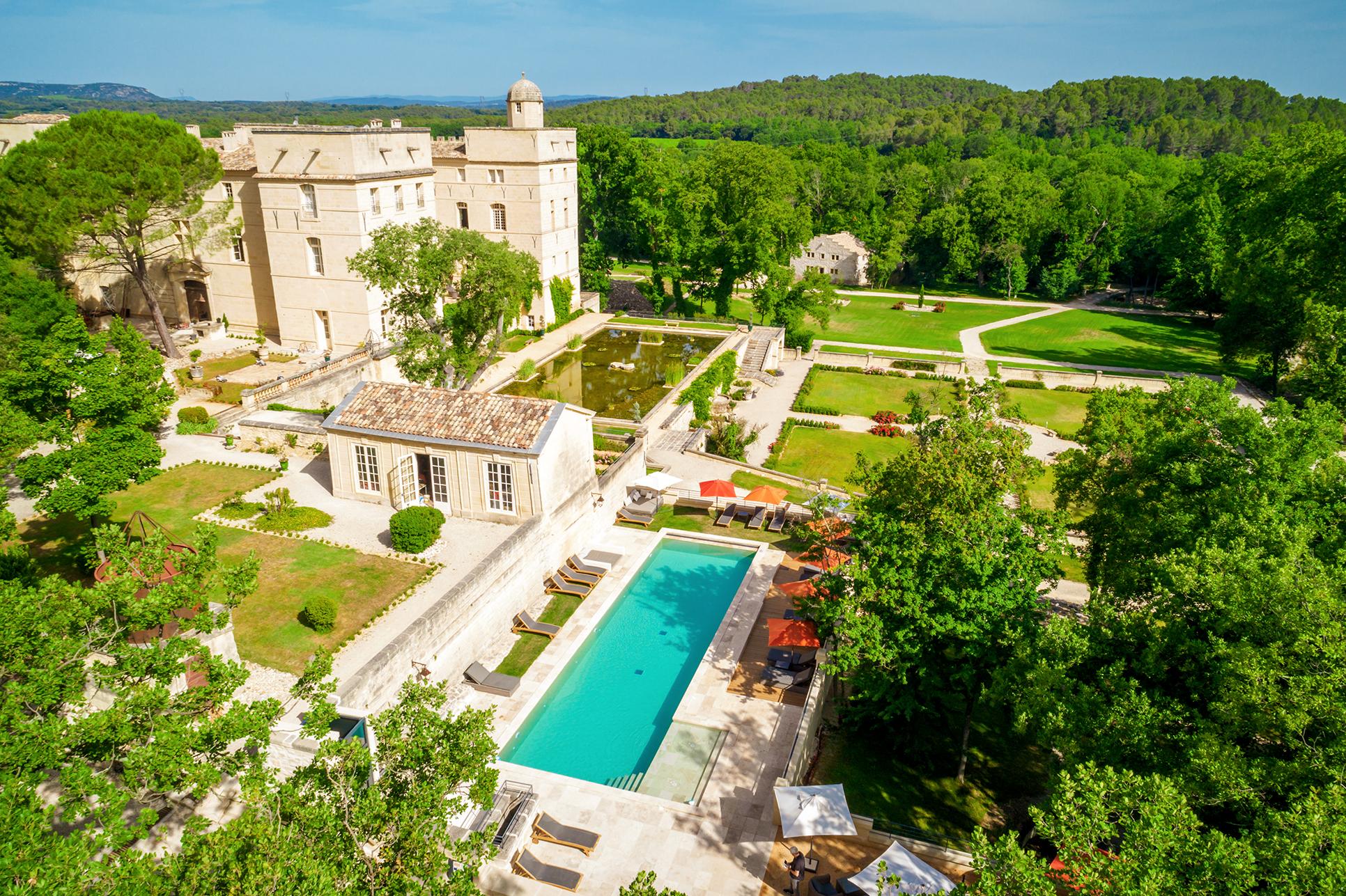 Chateau De Pondres Villevieille Exterior foto