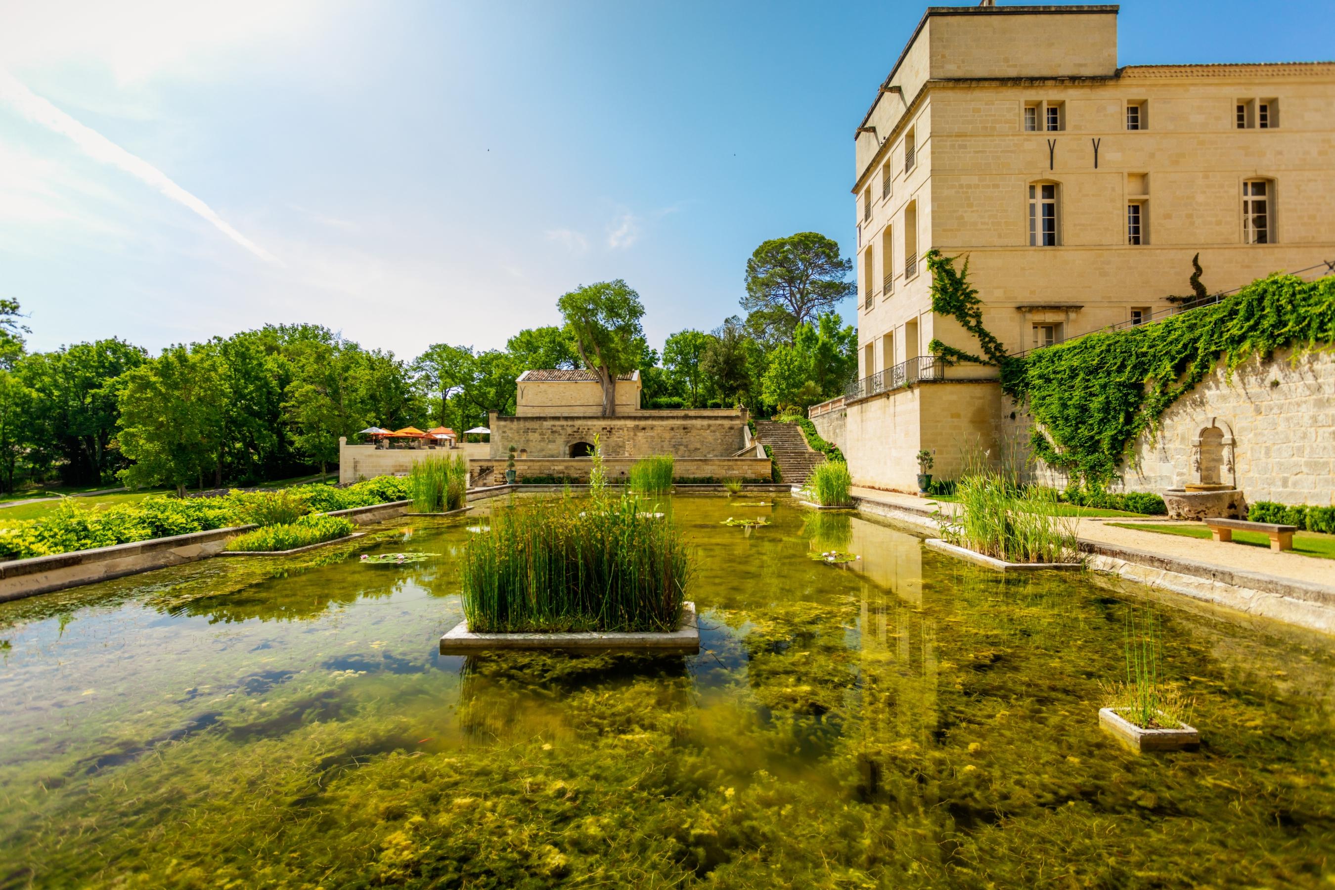 Chateau De Pondres Villevieille Exterior foto