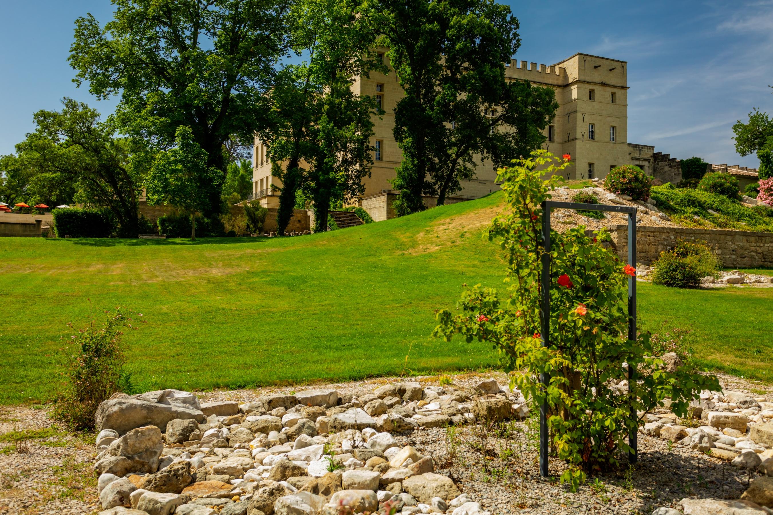 Chateau De Pondres Villevieille Exterior foto