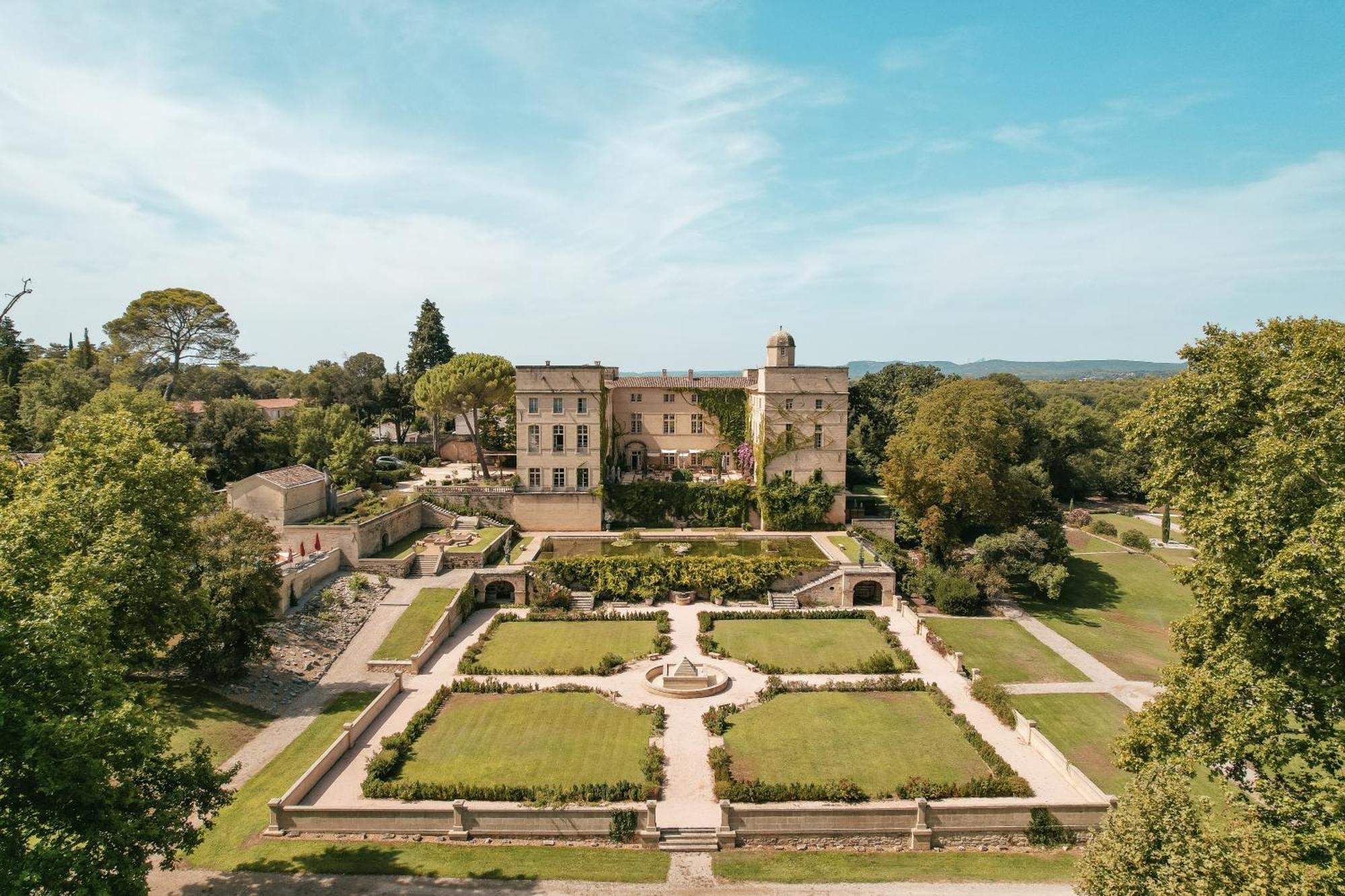 Chateau De Pondres Villevieille Exterior foto